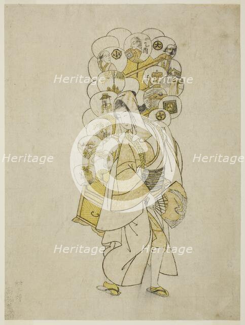 The Fan Peddler, 1765. Creator: Suzuki Harunobu.