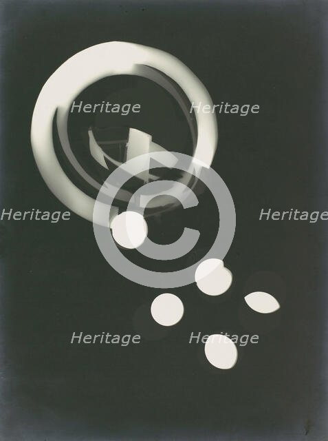 Fotogramm, 1925. Creator: Moholy-Nagy, Laszlo (1895-1946).