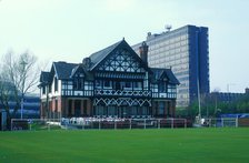 Old Trafford Bowling Club, Pavilion, Talbot Road, Old Trafford, Trafford, Manchester, 2004. Creator: Simon Inglis.