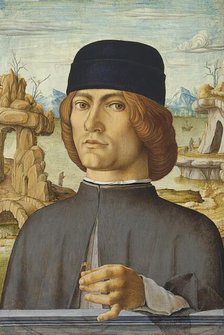 Portrait of a Man with a Ring, 1472. Creator: Francesco del Cossa.