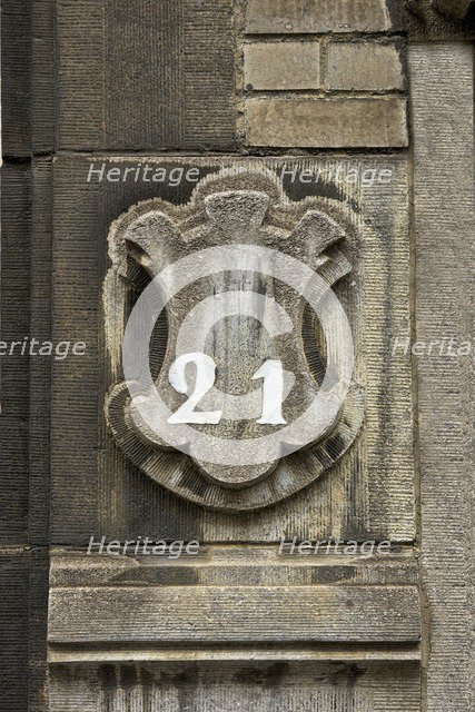 Miscellaneous Brussels art nouveau details, Belgium, c2014-c2017. Artist: Alan John Ainsworth.