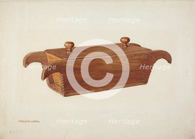 Dough Trough, c. 1940. Creator: M. Rosenshield-von-Paulin.