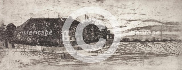 Ein Münchener Bierkeller (A Munich Beerhall); The Bavariakeller, 1883. Creator: Sion Longley Wenban.