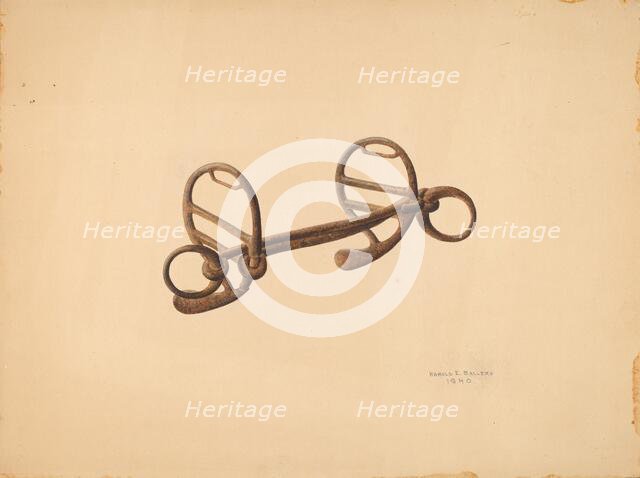 Jay Eye See Driving Bit, 1940. Creator: Harold Ballerd.