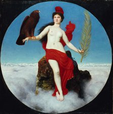 The Freedom (Helvetia), 1891. Creator: Böcklin, Arnold (1827-1901).