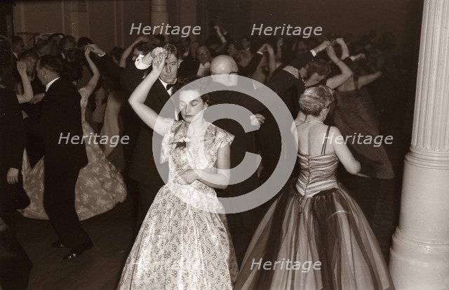 Rock and Roll at a staff dance, York, Yorkshire, 1957. Artist: Unknown