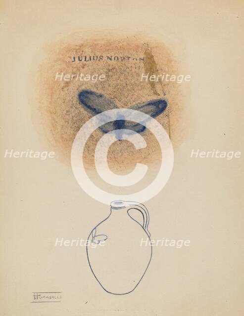 Jug, c. 1936. Creator: Nicholas Amantea.