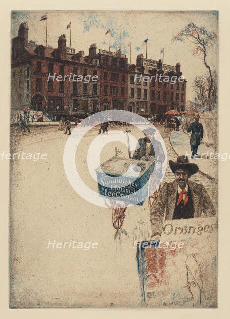 Bowling Green, 1910. Creator: Charles Frederick William Mielatz.