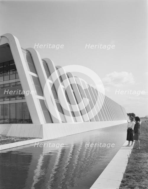 Napp Laboratories, Milton Road, Cambridge Science Park, Milton, Cambridgeshire, 06/09/1983. Creator: John Laing plc.