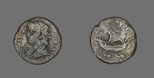 Coin Portraying Emperor Nero, 66-67. Creator: Unknown.