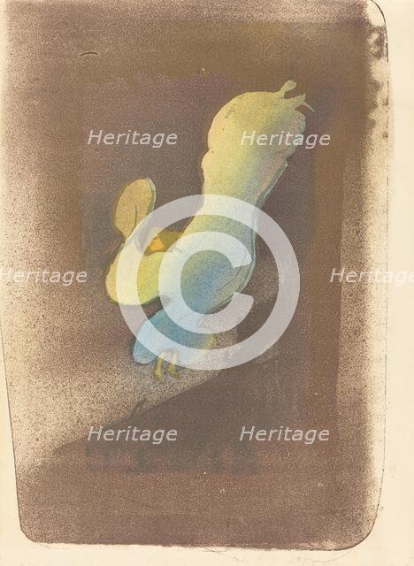 Miss Loïe Fuller, 1893. Creator: Henri de Toulouse-Lautrec.