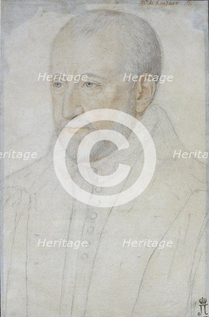 Portrait of Pierre de Ronsard (1524-1585).