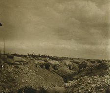 Front line, Jonchery, northern France, c1914-c1918. Artist: Unknown.