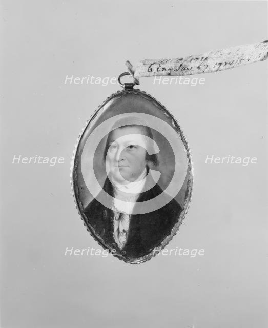 Theophylact Bache, ca. 1790. Creator: John Ramage.