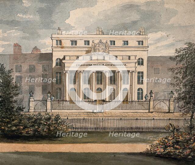 The Royal College of Surgeons, Lincoln's Inn Fields, London. Creator: Unknown.