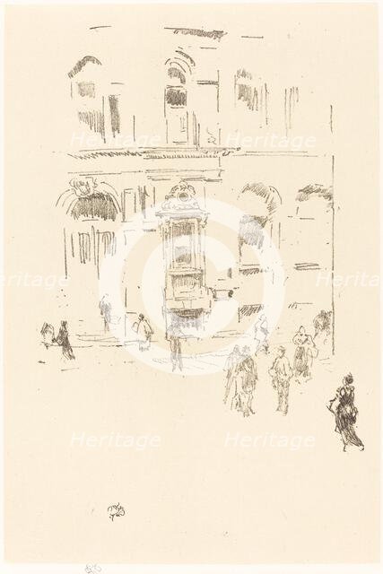 Victoria Club, 1879/1887. Creator: James Abbott McNeill Whistler.