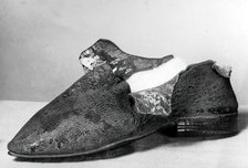 Shoe, England, 17th century. Creator: Unknown.