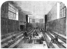 Fourth-form room at Harrow School, 1862. Creator: Unknown.