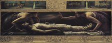 La muerte de santa Inés (The death of Saint Agnes), 1917-1918. Creator: Romero de Torres, Julio (1874-1930).