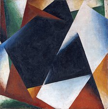 Painterly Architectonic, 1918. Artist: Popova, Lyubov Sergeyevna (1889-1924)