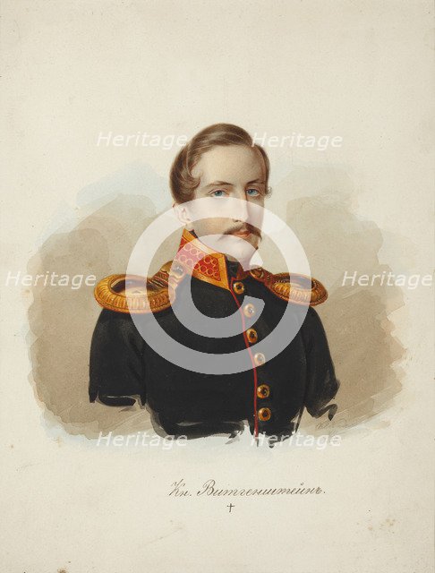 Prince Alexey Petrovich Wittgenstein (1810-1842), 1839.