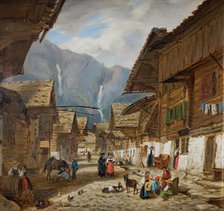 Andermatt, Switzerland, 1880. Creator: Hopkins Horsley Hobday Horsley.
