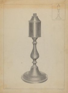 Lamp, 1935/1942. Creators: Salvatore Borrazzo, Sara Garfinkel.