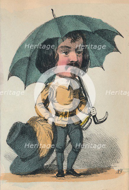 'Cromwell', 1856. Artist: Alfred Crowquill.