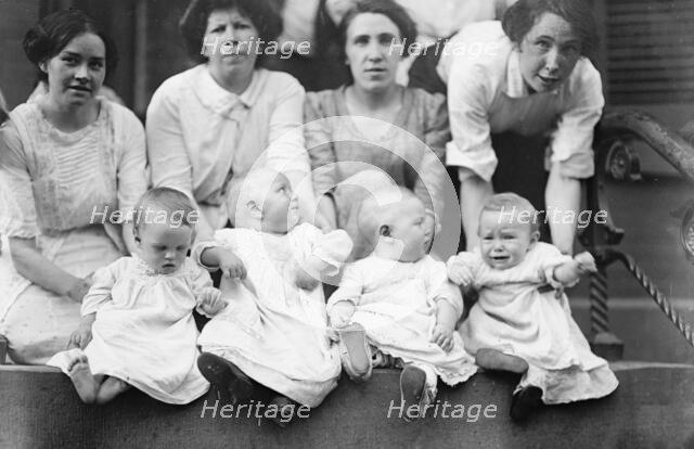 East Side Babies, between c1910 and c1915. Creator: Bain News Service.