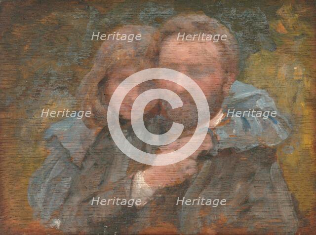 Enrico and Estella Canziani, 1880-1900.  Creator: Louisa Starr.