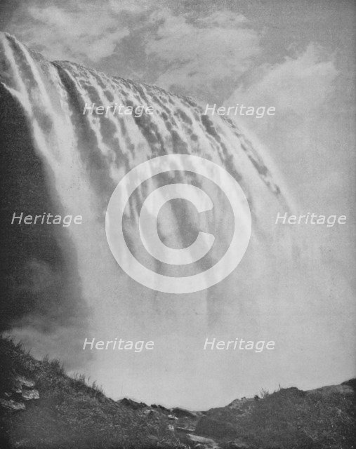 'The American Fall', 19th century. Artist: Unknown.