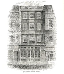 Jonathan Wild's House, 1878. Artist: Unknown