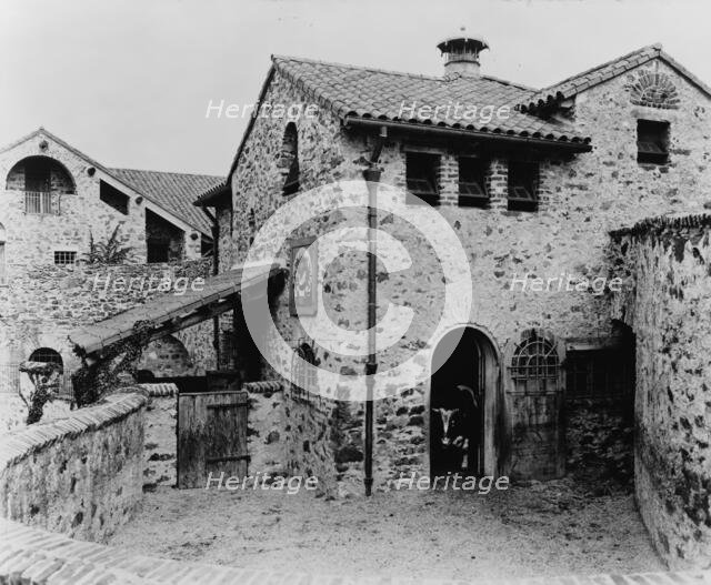 "Surprise Valley Farm," Arthur Curtiss James property, Beacon Hill Road, Newport, Rhode Island, 1917 Creator: Frances Benjamin Johnston.