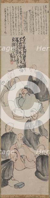 A Poetic Gathering, late 1700s-early 1800s. Creator: Matsumura Goshun (Japanese, 1752-1811).