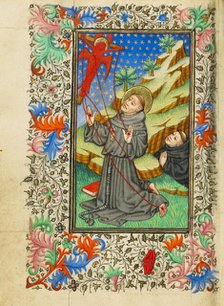 Saint Francis; Book of Hours about 1430-1440. Creator: Fastolf Master.