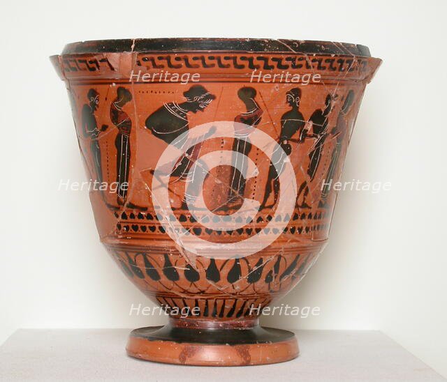 Pyxis (Container for Personal Objects), late 6th century BCE. Creator: Unknown.