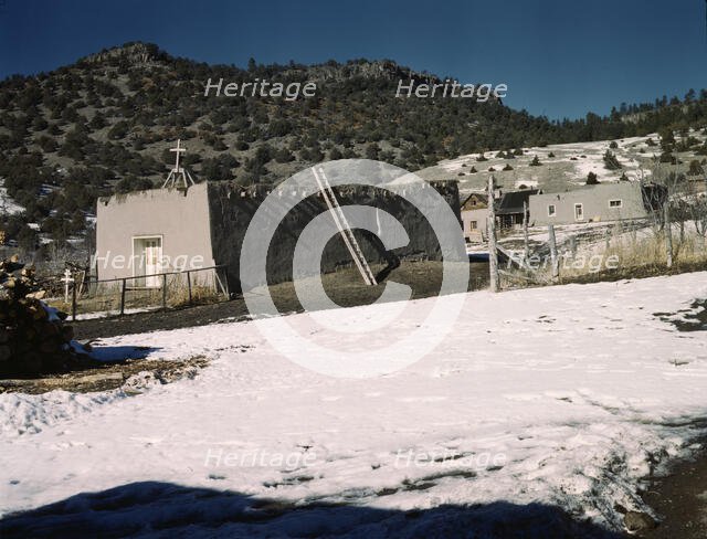 Placita, New Mexico, 1943. Creator: John Collier.
