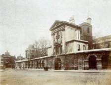 St Bartholomew's Hospital, London: Smithfield Gate, c1890. Creator: Unknown.