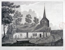 Church of St Nicholas, Loughton, Essex, 1809. Artist: Anon