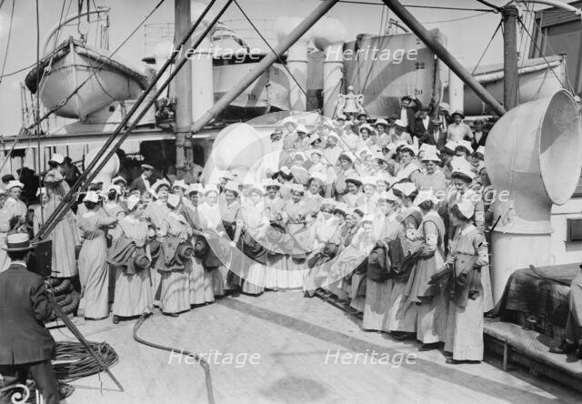 On "Red Cross", 1914 Sept. Creator: Bain News Service.