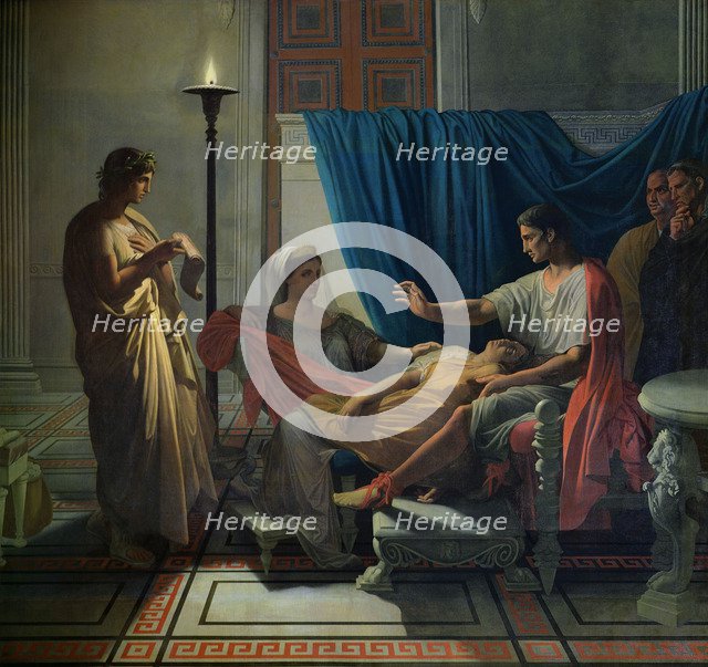Tu Marcellus Eris ... (Virgil reading the Aeneid), after 1811.