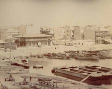 Port Said, Egypt, 1880. Creator: Hippolyte Arnoux.