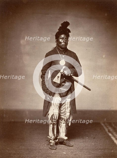 Ti ra wa hut Re sa ru (Sky Chief), ca. 1867. Creator: Attributed to Edric L. Eaton.
