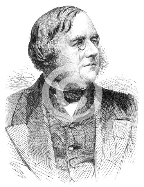 The movers and seconders of the addresses in both Houses of Parliament: the Marquis of Sligo, 1864. Creator: Unknown.