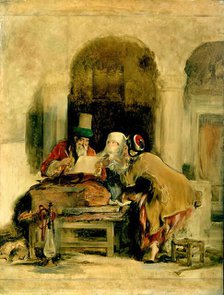The Turkish Letter Writer, 1840. Creator: David Wilkie.