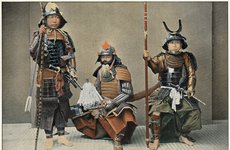 Thumbnail image of 'A Group of Samurai', c1890. Artist: Unknown