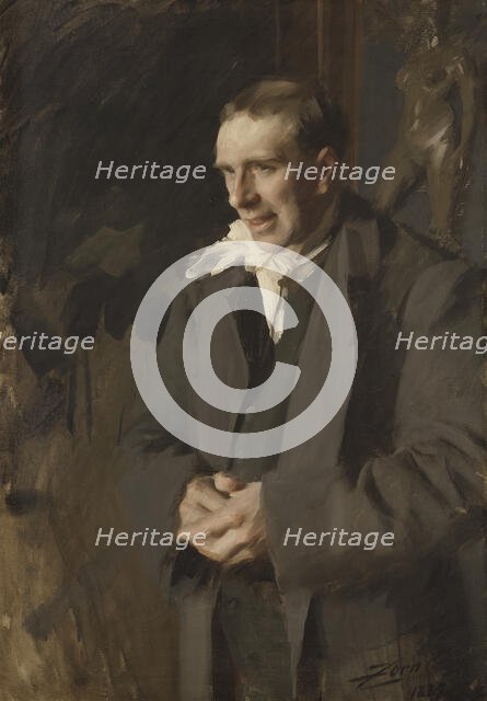 Coquelin Cadet, 1889. Creator: Anders Leonard Zorn.