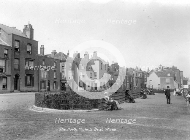 North Parade, Deal, Kent, 1890-1910. Artist: Unknown