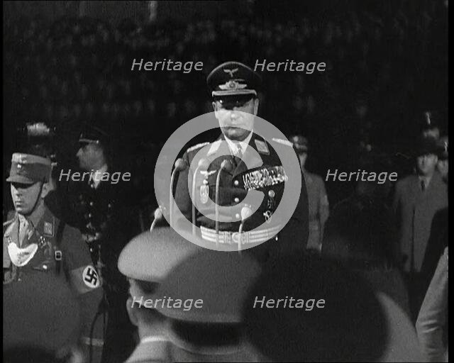 Hermann Goering Giving a Speech, 1930s. Creator: British Pathe Ltd.