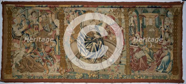 Altar Frontal: Scenes from the Childhood of Christ, c. 1500. Creator: Unknown.